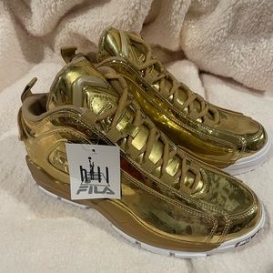 NIB Fila Grant Hill 2 gold 9.5